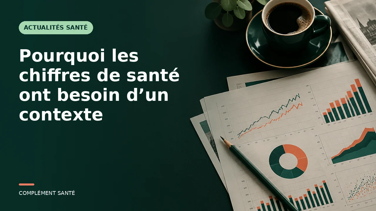 Pourquoi les chiffres de santé ont besoin d’un contexte
