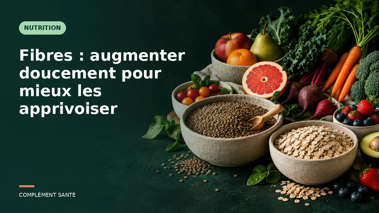 Fibres : augmenter doucement pour mieux les apprivoiser
