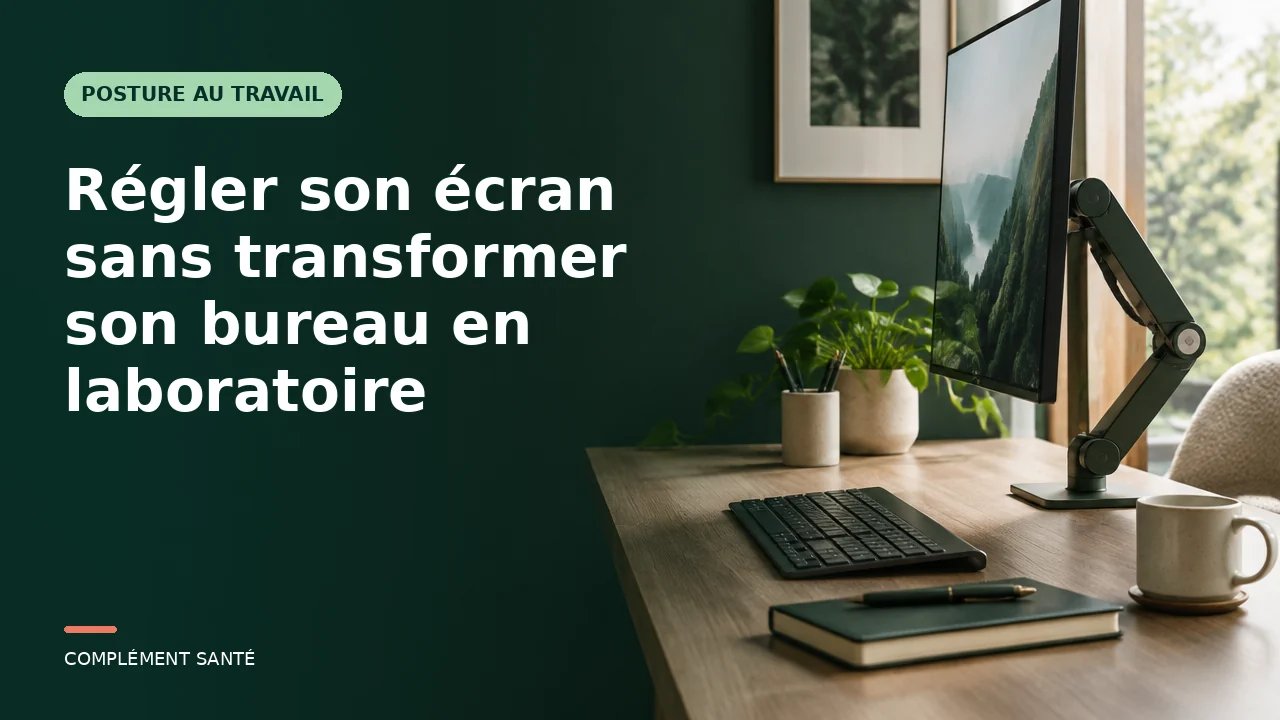 Régler son écran sans transformer son bureau en laboratoire