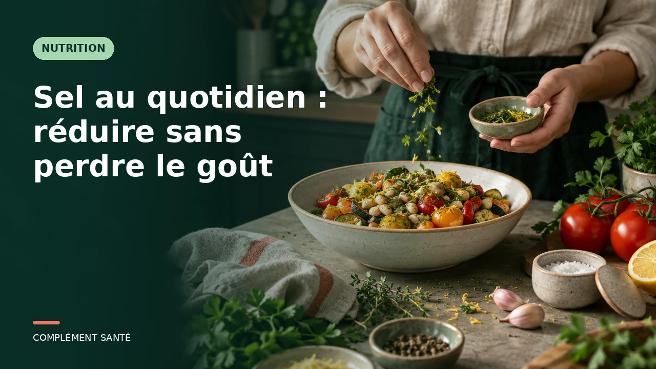 Un plat du quotidien assaisonné d’herbes fraîches et d’aromates